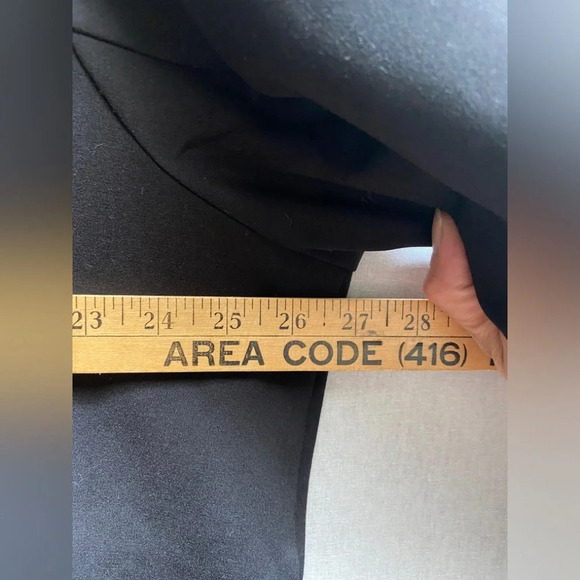 Blue Sky Anders Classic One button Black Blazer Sz 2x - Picture 8 of 9